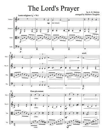 "The Lord's Prayer" (A. H. Malotte)