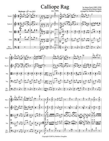 "Calliope" Rag (James Scott)