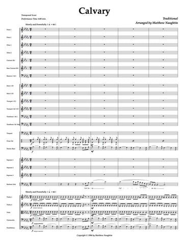 "Calvary" (small orchestra) (Traditional)