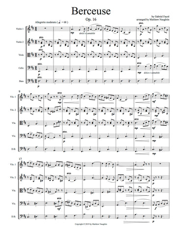 Berceuse (Fauré)