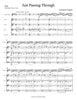 "Just Passing Through" for Clarinet & String Quartet (Matthew Naughtin)