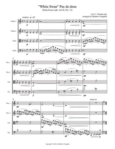 White Swan Pas de deux (Tchaikovsky)
