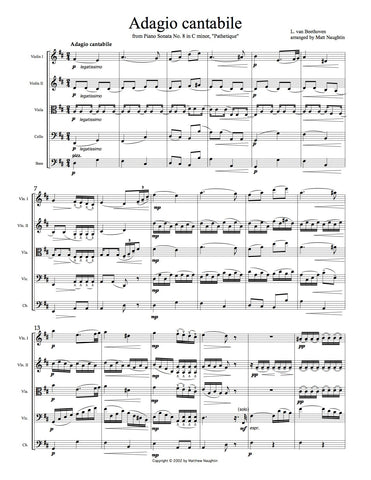 Adagio cantabile from the "Pathetique" Sonata (Beethoven)