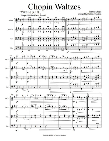 Chopin Waltzes (Frédéric Chopin)